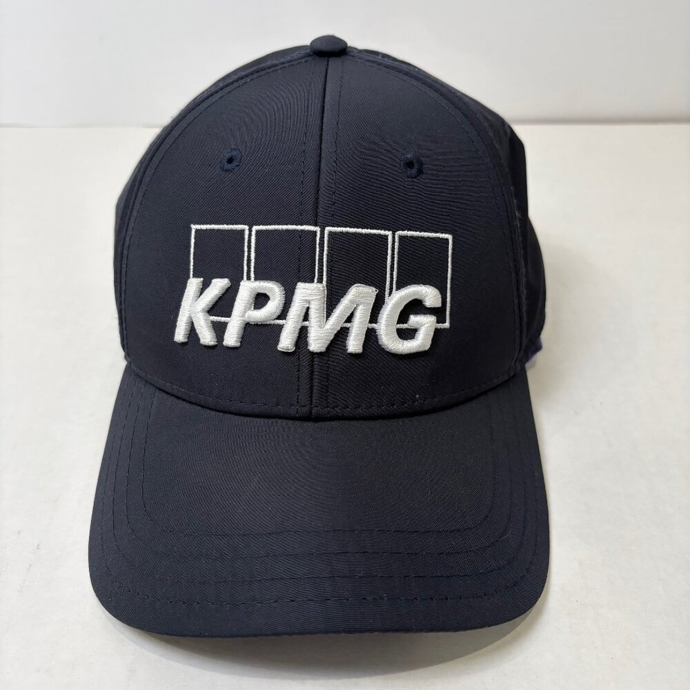 KPMG Phil Mickleson Tour Authentic Navy Blue Hat Strapback Adult One Size